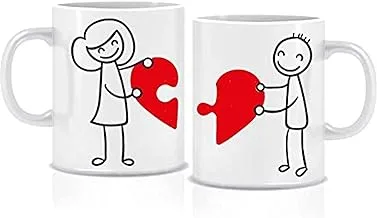 Twinkle Hands - Love couple valentine - White Ceramic Mug