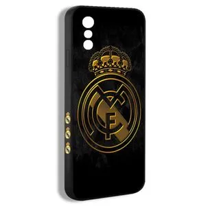 Phone Case iPhone Xs XR Max real madrid la liga ronaldo benzema football logo SNF04