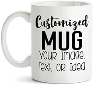 Customized Personalized Printed Ceramic Coffee Mug (390 ml)