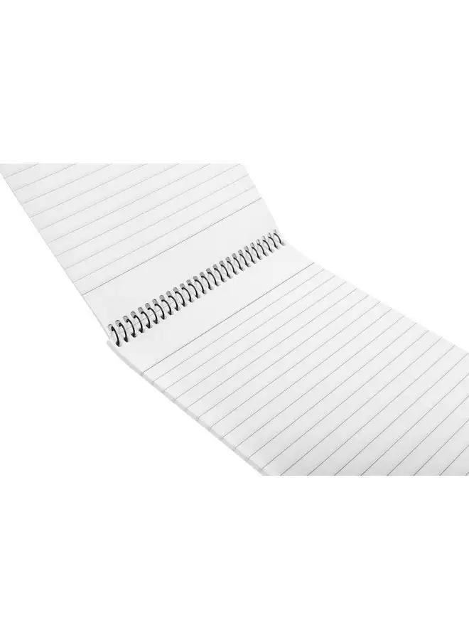 sasco Sasco Block Note 40 Pages Spiral - A4 Size - Pack of 6 -Assorted Colors