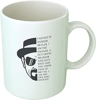 Ceramic Breaking Bad Mug (White/Black)