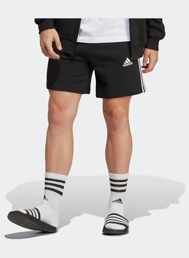 Adidas Essentials French Terry 3-Stripes Shorts