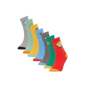 Defacto Boy High Cut Socks - 7 Pack.