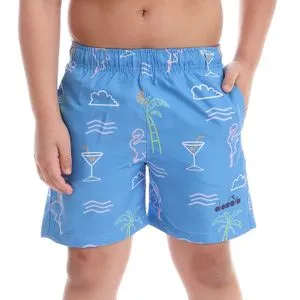 Diadora Boys Swimming Short - Seablue