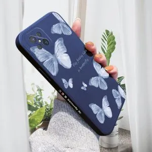 OPPO Reno4 Z 5G Case Butterfly Silicone Soft Phone Cover