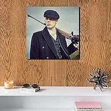 THOMAS SHELBY PEAKY BLINDERS MDF Wall Art 30x30 Centimeter HOOLIGANZZ - 2725608615682