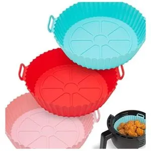 Silicone Air Fryer Paper, Three Pieces