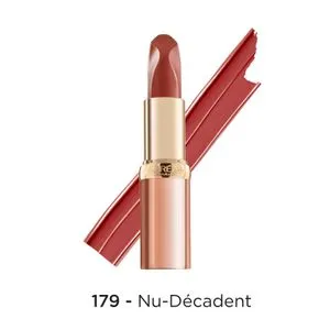 L'Oreal Paris Color riche les Nus Insolents intense nude lipstick - Ultra Comfort Satin Nudes - 179 Decadent