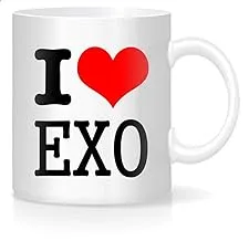 Fast Print Printed Mug, I Love Exo - Multicolor, 2724746409153