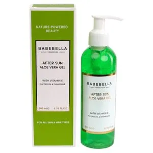 Babebella Cosmetics After Sun Aloe Vera Gel For Ultimate Skin Relief, 200ml