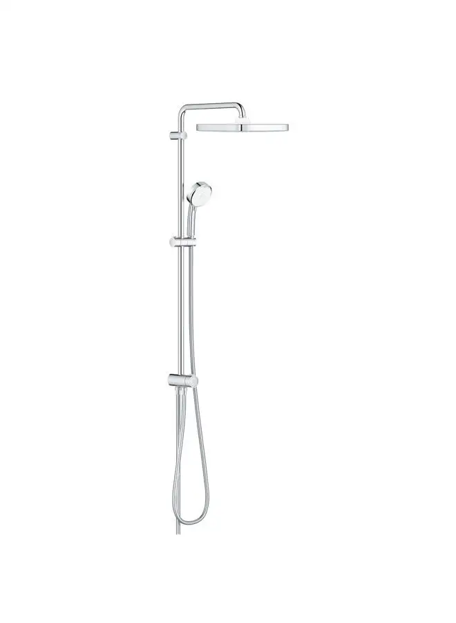 Grohe Tempesta Cosmopolitan System 250 Cube Flex Shower System With Diverter For Wall Mounting