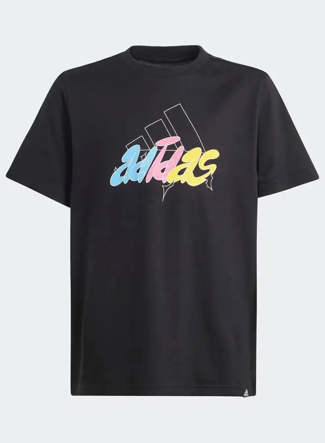 Adidas Table T-Shirt Illustrated Graphic T-Shirt