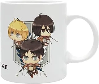 كوب GB Eye Attack On Titan Chibi Trio