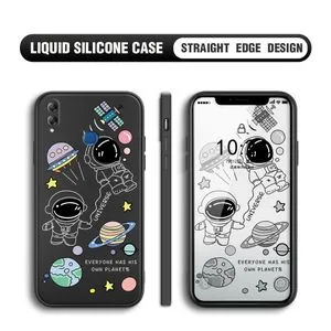 Honor 8X Max Case Astronaut Silicone Phone Cover