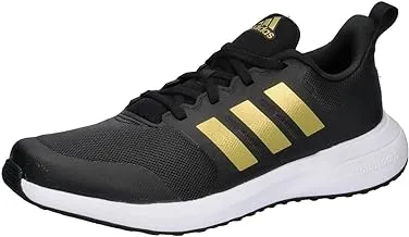 adidas FortaRun 2.0 K CBLACK/GOLDMT/FTWWHT RUNNING SHOES for Unisex Kids size 28.5