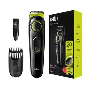 Braun BT3221 Beard Trimmer With Precision Dial And 1 Comb