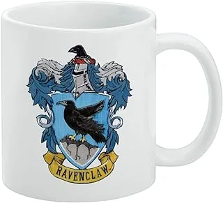 Harry Potter Ravenclaw Painted Crest White Mug