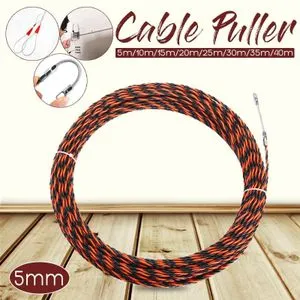 5mm 35/40mm Fiberglass/Nylon Push Puller Cable Duct Snake Rodder Fish Tape Wire