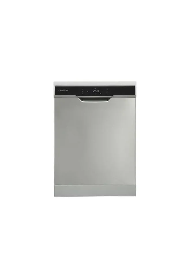 TORNADO TORNADO Dishwasher 12 Person, 60 cm, Digital, 8 Programs, Inox TDV-FN128COX