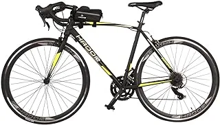 Hador Strada 500 14-Speed Aluminium Frame Tourney Road Bike with Disc Brake, Multicolor