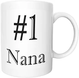 #1 Nana Coffee Mug | Worlds Best Nana Mug | Great Gift Idea for Nana Birthday Christmas | CM1047