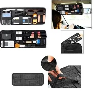 Sun Visor Organizer, Multifunctional Car Dashboard For Hanging Sun Visor.