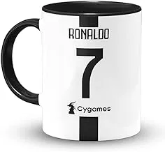 LIGHTNIING HAMMERZ Ronaldo Portugal Printed Coffee Mug | Football Coffee Mugs for Freinds |330ml Microwave & Dishwasher Safe