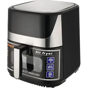 SilverCrest Digital Air Fryer Without Oil, 2200 Watt, 10.5 Liters, Black- YC-JD02B