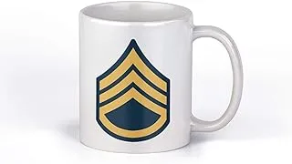 Army_Staff Sergeant E6 Ceramic 11 Ounce Coffee Mug |E6ARMY1