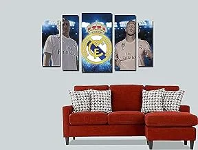 Real Madrid Home Tableau 5 Pieces Printed