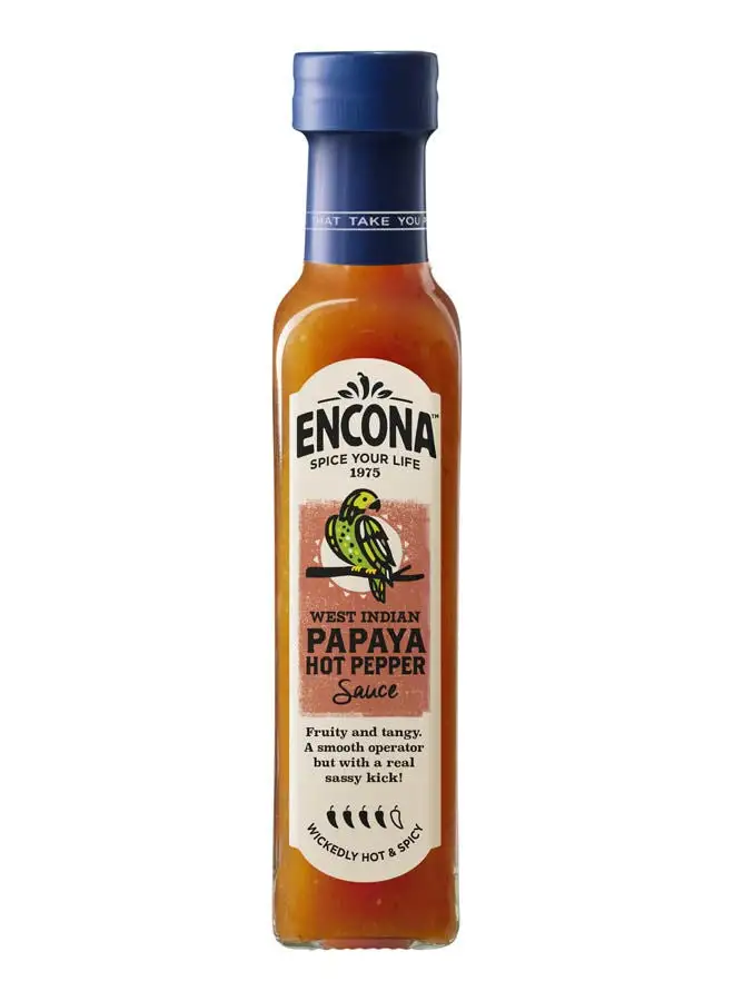 ENCONA West Indian Papaya Hot Pepper Sauce 142 ml