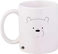 DUBAI STAR PRINTED Design/We Bare Bears Mug White Black Standard Size