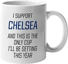 Chelsea Mug | Funny Coffee Cup | Novelty Tea Mug Gift | White, Present, Quality Printed | DigiPrint Graphics (MUG070)