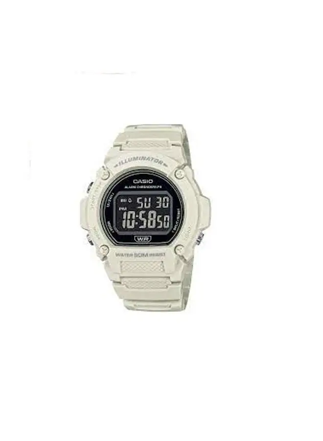 CASIO Resin Digital Watch W-219HC-8BVDF