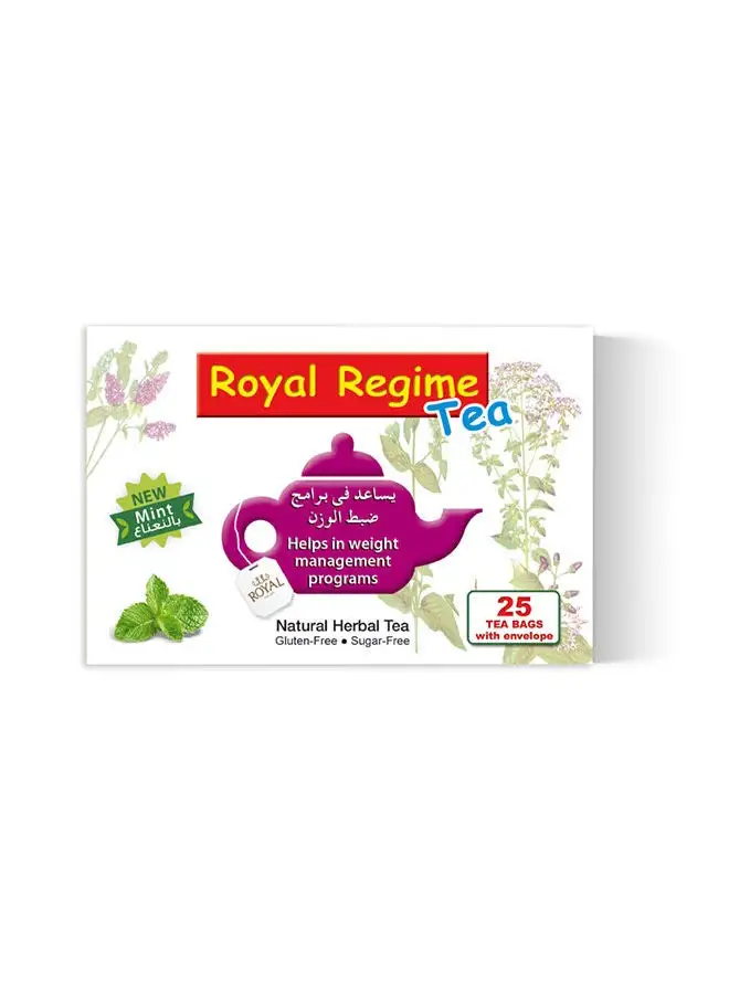 Royal Herbs Regime with Mint Pack of 25