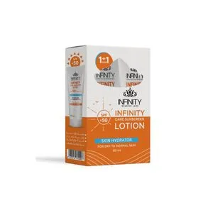 Infinity Care Sunscreen Lotion SPF50+ Buy 1 Get 1 Free 120 ml