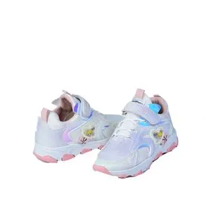 Desert Multicolor Girls Velcro Sneakers