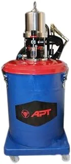 APT Air Grease Lubricator Tank with Hose, 25 Liter Capacity