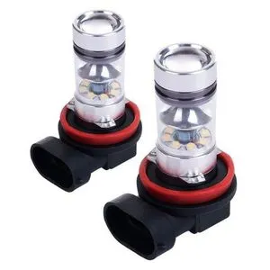 Car Led Fog Light H11 100w High Power Anti Lamp LED Bulbs Black