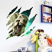 Dinosaur Wall Sticker Diy Wall Paper Children's bedroom Living Office Museum Decoration Can Remove The Wall Poster Home Decor-204qz