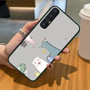 For OPPO RENO 3 PRO Full Covering Anti-Drop Phone Back Cover