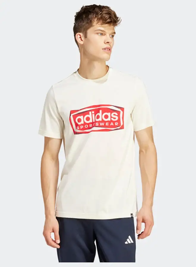 Adidas Folded Sportswear Graphic T-Shirt