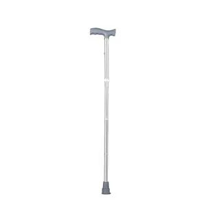 Walking Stick Crutch-adjustable Height-for Unisex (Silver)