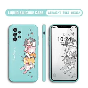 Samsung Galaxy A73 5G Case Animal Silicone Phone Cover