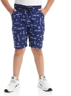 Andora boys Boys Summer Shorts with Elastic Waist & Adjustable Drawstrings - Navy Blue Casual Shorts