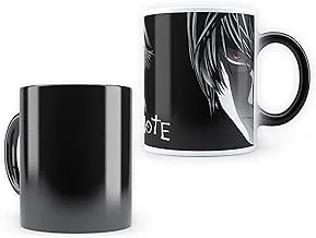 MCSID RAZZ - Anime - Death Note All in One Magic Morphing Heat Sensitive Design Coffee Mug 350ml - Best Gift for Anime Fans