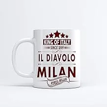 A.C. Milan Ceramic Coffee Mug For Coffee And Tea