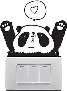 Light Switch Wall Sticker (Panda Love)