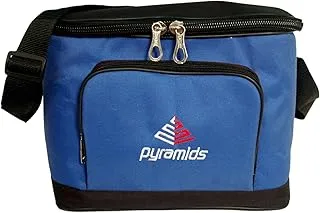 Pyramids Soft Cool Bag, 18-Liter Capacity, Blue