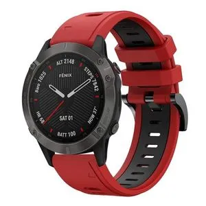 سوار ساعة من السيليكون لجهاز Garmin Fenix ​​6 Sapphire GPS